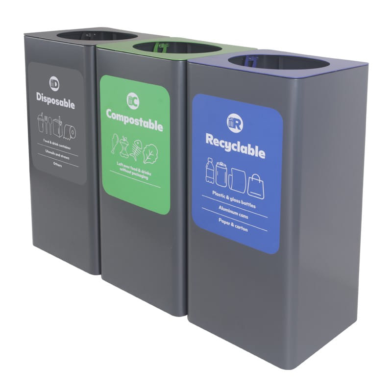 BX-A143 Galvanized Steel Sorting Bin
