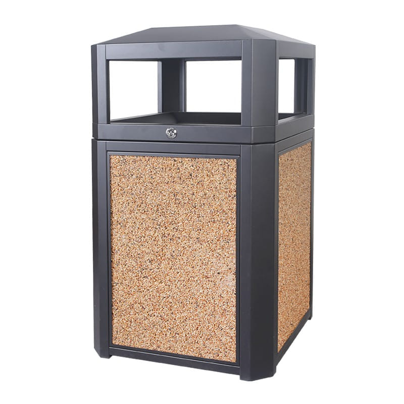 BX-D180 Outdoor Stone-Aggregate Panel Bin