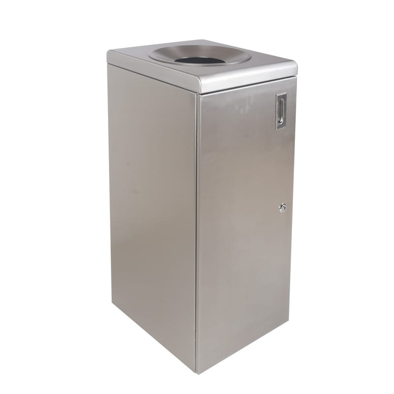 BX-D678 Flared-Top Bin with Lock