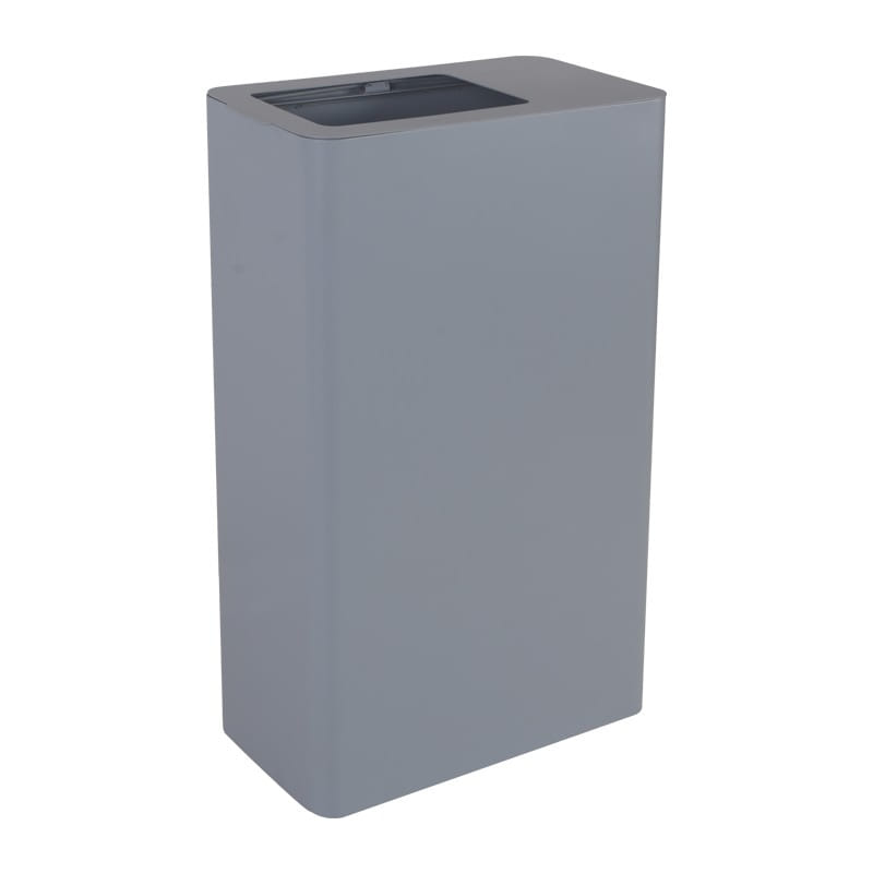 BX-D688 Export Flip-Top Bin - Grey Coated