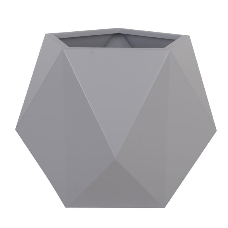 BX-D709B Polygonal Planter Box - Light Grey