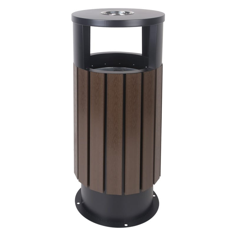 BX-S210 Round WPC Eco Bin with Ashtray